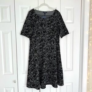 Lands End Heather Floral Dress